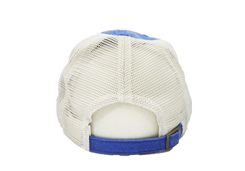AMERICAN NEEDLE Ravenswood Officially Licensed NHL Team Mesh Hat, New York Islanders, Ivory/Royal (43422A-NYI) - Image 3